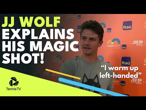 JJ Wolf Reacts To His Incredible Left-Handed Winner!