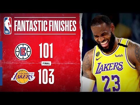 Clippers at Lakers CLASSIC Ends In Dramatic Fashion!