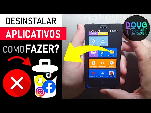 Como DESINSTALAR Aplicativos no Nokia X