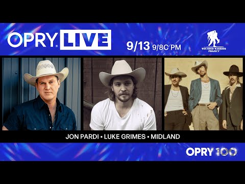 Opry Live - Jon Pardi, Luke Grimes, and Midland