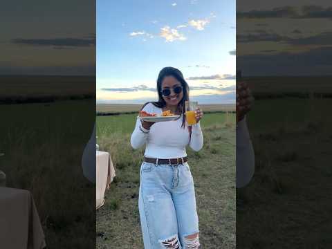 When Manifestation becomes Reality 😍♥️ | BeingNavi ✨ #masaimara #travel #africa #kenya