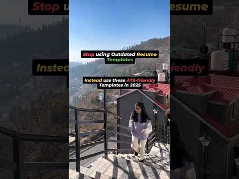 ATS Friendly Resume Templates for 2025🔥✅