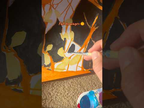 Fall drawings #art #artprocess #fall #autumn #pumpkin