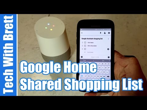 Google Home Shared Shopping List | Google Keep - UCjMVmz06abZGVdWjd1mAMnQ