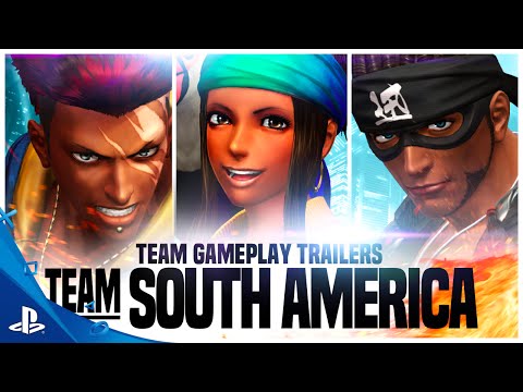The King of Fighters XIV - Team South America Gameplay Trailer | PS4 - UC-2Y8dQb0S6DtpxNgAKoJKA
