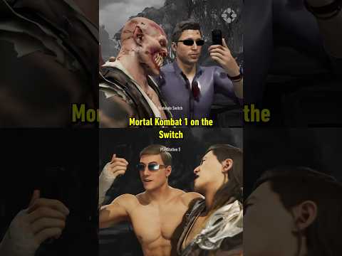Mortal Kombat 1: Nintendo Switch vs. PS5 (We gave the Switch version a 3/10) #mortalkombat #switch