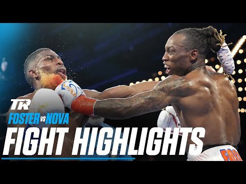 The Close Battle Between O’Shaquie Foster And Abraham Nova | FIGHT HIGHLIGHTS