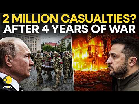 Russia-Ukraine War LIVE: Nearly 2 million soldiers dead, wounded or missing | WION