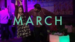 March - Pretentious Monthly Scrapbook 2016