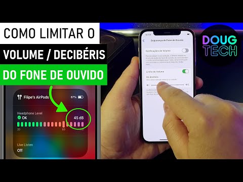 Como LIMITAR o Volume(dB) do FONE no iPhone Como LIMITAR o Volume(dB) do FONE no iPhone