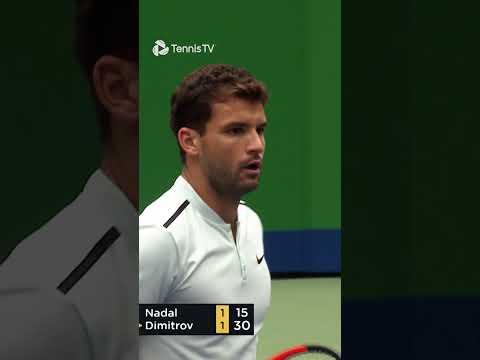 Nadal vs Dimitrov Shanghai Madness 🎬