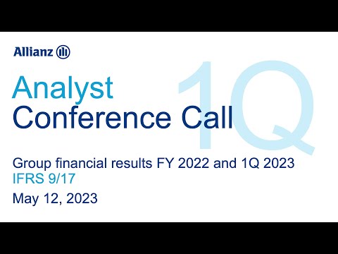 Allianz Financial Results 1Q 2023: Analyst Call