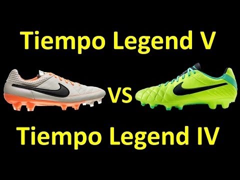 Nike Tiempo Legend 5 VS Nike Tiempo Legend 4 - Comparison + Review - UCUU3lMXc6iDrQw4eZen8COQ