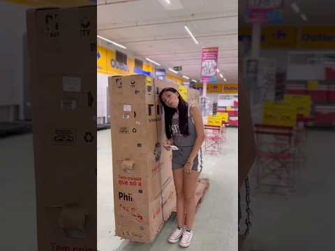 Nunca tinha visto ! Tv 💯 polegadas 😉