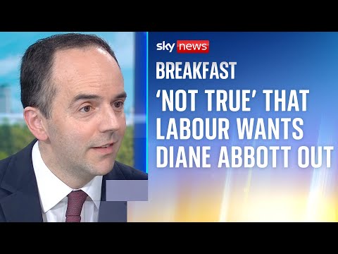 'Not true' that Labour wants Diane Abbott out of the party says James Murray