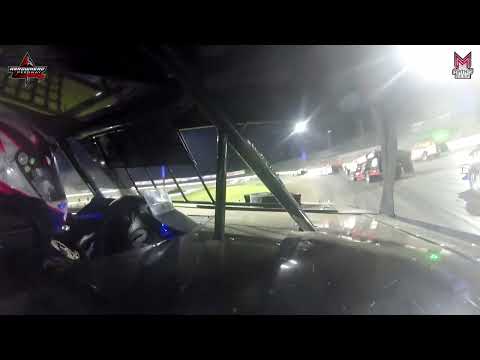 #7X Chris Dawson - USRA Modified - 6-23-2023 Arrowhead Speedway - In Car Camera - dirt track racing video image