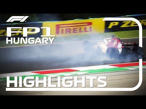 2018 Hungarian Grand Prix: FP1 Highlights