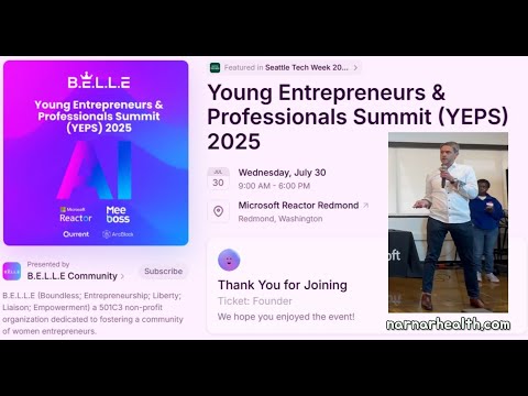 YEPS 2025 (Seattle Tech Week) narnar - The Power of Contrast ultrasound, Unlocked