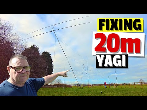 Trying To Fix The 20m Yagi (again!)