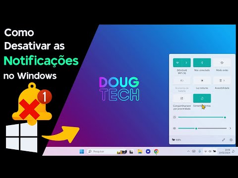 Como DESATIVAR as Notificações do Windows (Não incomodar)