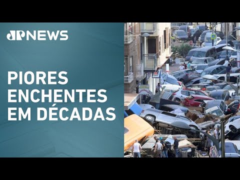 Espanha registra 95 mortes por fortes chuvas que assolam o país