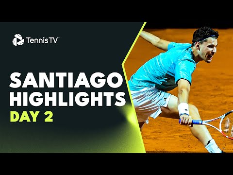 Thiem Battles Garin; Fognini and Etcheverry Clash | Santiago 2023 Highlights Day 2