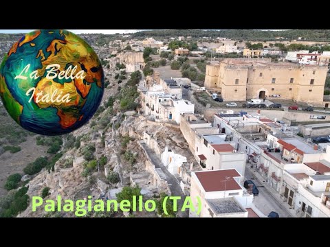 Video con drone di Palagianello (TA) - Puglia - Italia