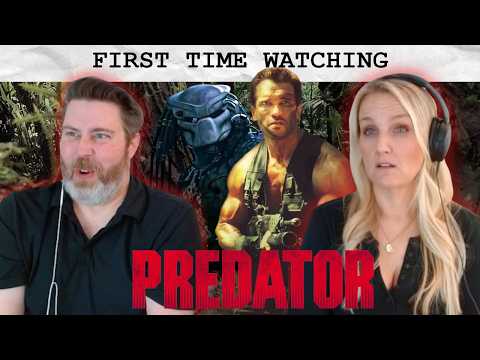 PREDATOR (1987) | Movie Reaction | (her) FIRST TIME WATCHING!