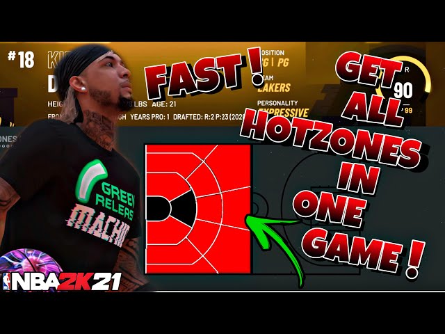 How To Get Hot Zones in NBA 2K21 Mycareer?