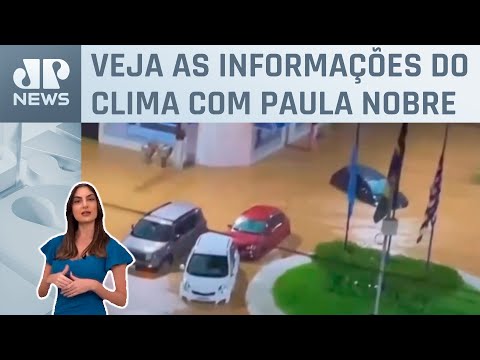 Litoral de São Paulo segue em alerta para temporal nesta quinta (07) | Previsão do Tempo