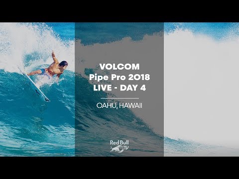 Surfing LIVE - Volcom Pipe Pro 2018 - Day 4 - UCblfuW_4rakIf2h6aqANefA