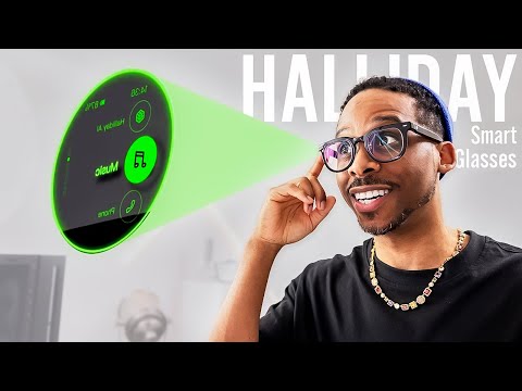 Halliday's AI Glasses Look Just Like REAL Ones! [Invisible Display!]