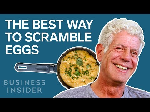 Anthony Bourdain: The best way to cook scrambled eggs - UCVLZmDKeT-mV4H3ToYXIFYg