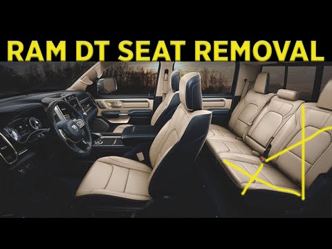 Removal of the rear seats of the RAM 1500 - RAM 1500 (DT, MK 5)