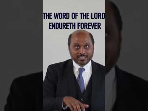 The Word Of The Lord Endureth Forever - Pastor Romesh Prakashpalan Sermon #shorts #bible #scripture