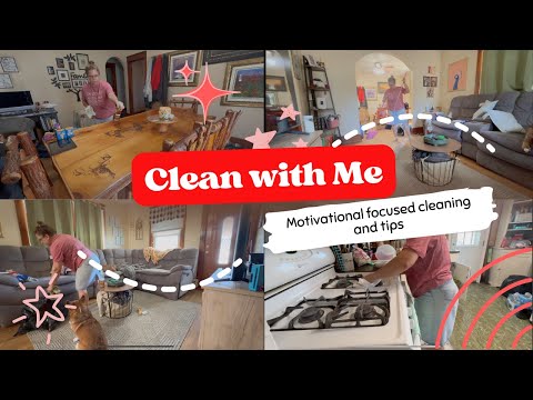 Clean with Me | Focused cleaning motivation and tips