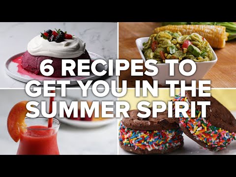 6 Recipes To Get You In The Summer Spirit ? Tasty Recipes