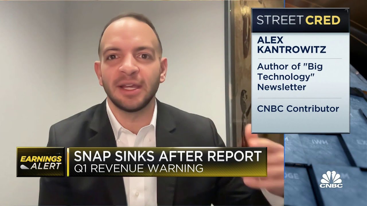 Big Technology’s Alex Kantrowitz says he’d be ‘shocked’ if Meta’s earnings mirrored SNAP
