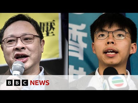 Top Hong Kong pro-democracy leaders sentenced to jail | BBC News