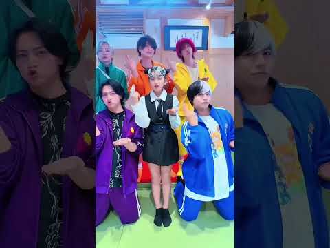リアルピースさん✖︎MINO CHANGでスシダンス踊った！🍣 みんなダンスうまい🤩@リアルピース @MINOCHANG59 #キミのことがすし