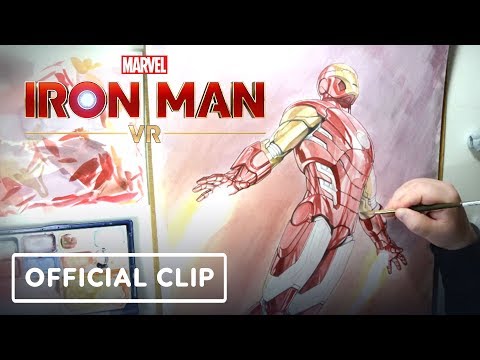 Marvel’s Iron Man VR - Impulse Armor Timelapse Drawing - UCKy1dAqELo0zrOtPkf0eTMw