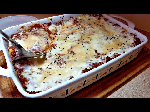 Simple Lasagna Recipe - Meat Sauce Recipe - UCehYu6vFoOvu1MVPW24pUbQ