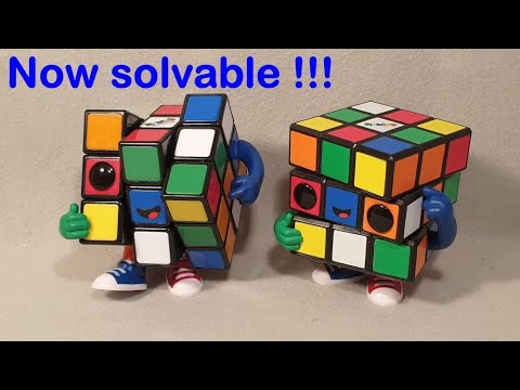 NEW &amp; FUNCTIONAL Funko Pop Rubik's Cube
solved