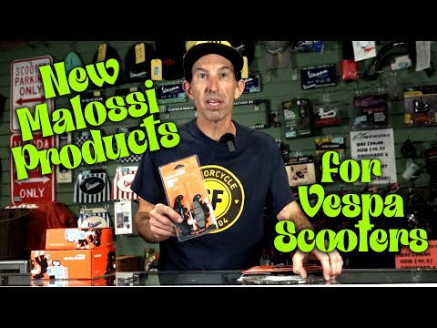 New 2024 Malossi Performance Products for Vespa Scooters