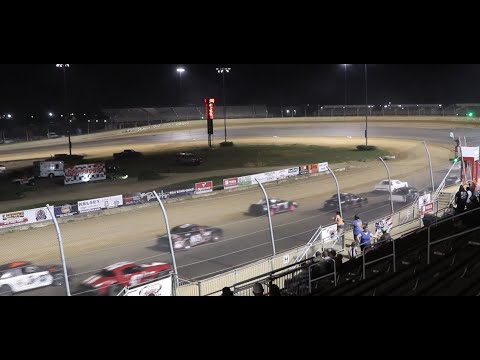 Lawrenceburg Speedway Pure Stock Feature Race [8/24/24] - dirt track racing video image