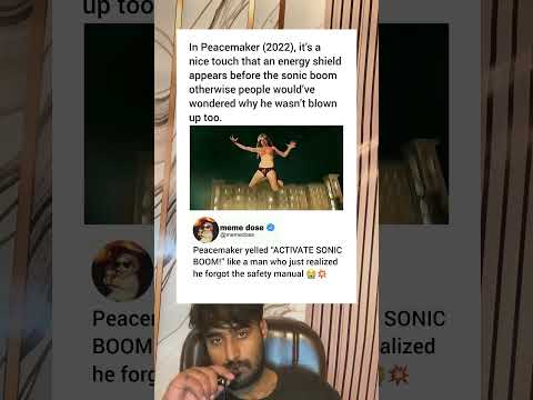 i was not ready for that John Cena (peacmaker)