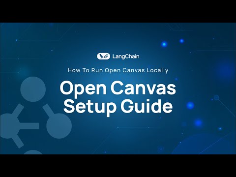 How To Run Open Canvas Locally