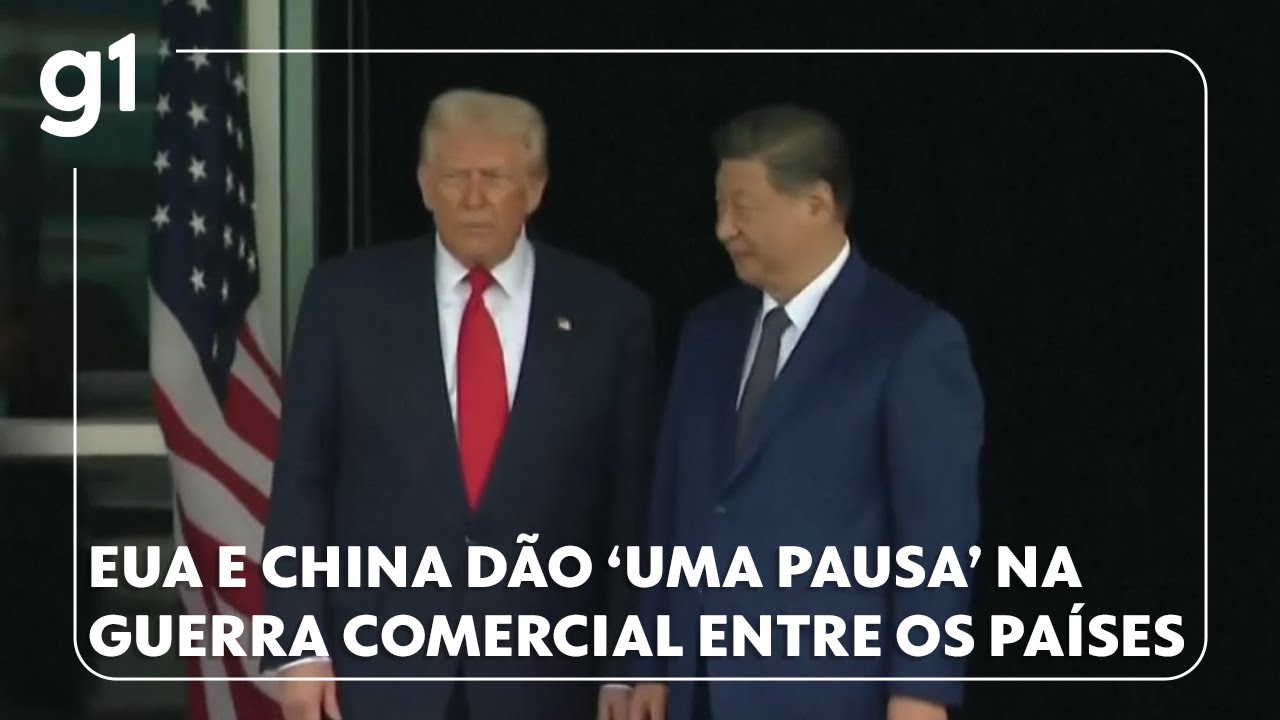 EUA e China dão uma pausa na guerra comercial entre os dois países  TV Online EUA e China dão uma pausa na guerra comercial entre os dois países
