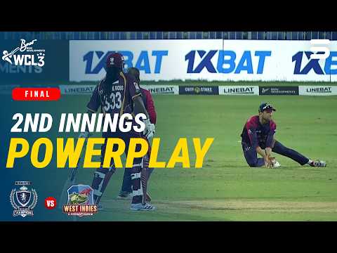 2nd Innings Powerplay | England Champions vs West Indies Champions | WCL 2026 | Final | M9O1T