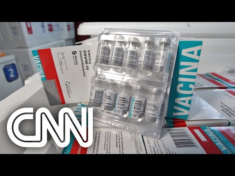 Brasil recebe mais 1 milhão de doses da vacina da AstraZeneca | EXPRESSO CNN